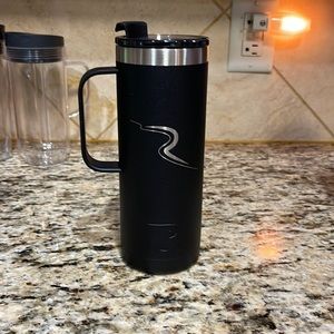 Black 20oz Rtic tumbler